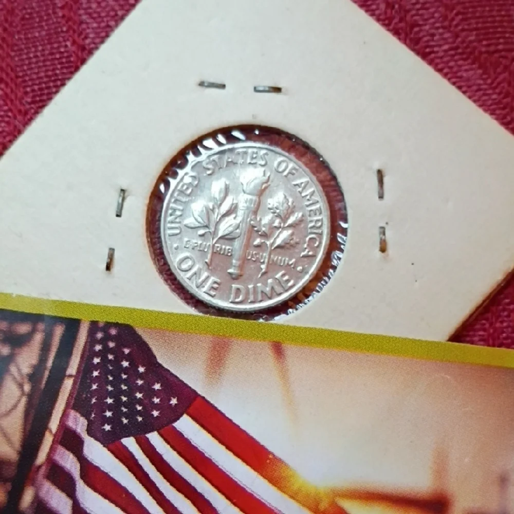 🇺🇸1968-D Roosevelt Proof Dime Mint Strike Error Clipped Planchette🇺🇸